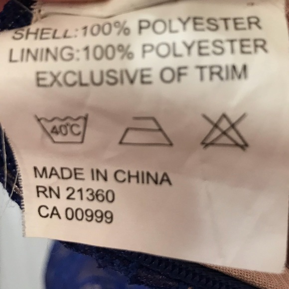 Mori Lee‎ Women’s One Shoulder Party Dress Sz 3/4 - Picture 7 of 8